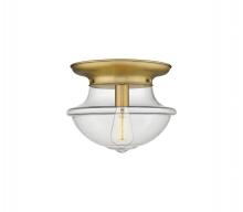 Innovations Lighting 221-1F-BB-G542 - Oxford - 1 Light - 14 inch - Brushed Brass - Flush Mount