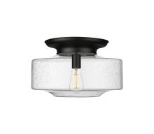 Innovations Lighting 221-1F-BK-G694-16 - Bridgeton - 1 Light - 16 inch - Matte Black - Flush Mount