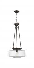 Innovations Lighting 221-1P-OB-G694-16 - Bridgeton - 1 Light - 16 inch - Oil Rubbed Bronze - Chain Hung - Pendant