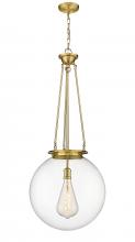 Innovations Lighting 221-1P-SG-G202-18 - Beacon - 1 Light - 18 inch - Satin Gold - Chain Hung - Pendant