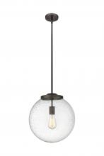 Innovations Lighting 221-1S-OB-G204-14 - Beacon - 1 Light - 16 inch - Oil Rubbed Bronze - Stem Hung - Pendant