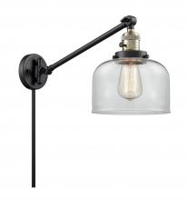 Innovations Lighting 237-BAB-G72 - Bell - 1 Light - 8 inch - Black Antique Brass - Swing Arm