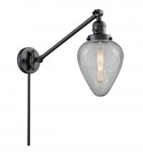 Innovations Lighting 237-BK-G165 - Geneseo - 1 Light - 8 inch - Matte Black - Swing Arm