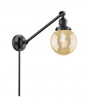 Innovations Lighting 237-BK-G208-6 - Beacon - 1 Light - 6 inch - Matte Black - Swing Arm