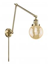 Innovations Lighting 238-AB-G208-6 - Beacon - 1 Light - 6 inch - Antique Brass - Swing Arm