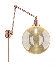 Innovations Lighting 238-AC-G208-12 - Beacon - 1 Light - 12 inch - Antique Copper - Swing Arm