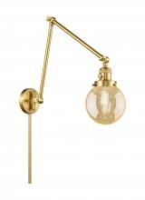 Innovations Lighting 238-SG-G208-6 - Beacon - 1 Light - 6 inch - Satin Gold - Swing Arm