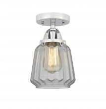 Innovations Lighting 288-1C-PC-G142 - Chatham - 1 Light - 7 inch - Polished Chrome - Semi-Flush Mount