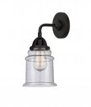 Innovations Lighting 288-1W-BK-G184 - Canton - 1 Light - 6 inch - Matte Black - Sconce