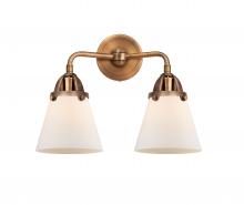 Innovations Lighting 288-2W-AC-G61 - Cone - 2 Light - 14 inch - Antique Copper - Bath Vanity Light