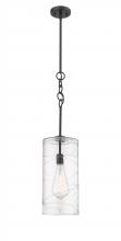 Innovations Lighting 380-1S-BK-G381-8CL - Wexford - 1 Light - 8 inch - Matte Black - Cord hung - Mini Pendant