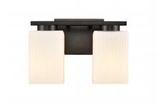 Innovations Lighting 419-2W-BK-G4191 - Juneau - 2 Light - 11 inch - Matte Black - Bath Vanity Light