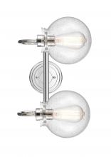 Innovations Lighting 437-2W-PC-SDY - Olivia - 2 Light - 17 inch - Polished Chrome - Bath Vanity Light