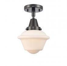 Innovations Lighting 447-1C-BK-G531 - Oxford - 1 Light - 8 inch - Matte Black - Flush Mount