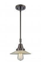 Innovations Lighting 447-1S-OB-G2 - Halophane - 1 Light - 9 inch - Oil Rubbed Bronze - Mini Pendant