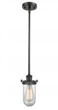 Innovations Lighting 516-1S-OB-CE231-CL - Kingsbury - 1 Light - 4 inch - Oil Rubbed Bronze - Mini Pendant