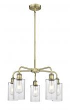 Innovations Lighting 516-5CR-AB-G804 - Clymer - 5 Light - 22 inch - Antique Brass - Chandelier