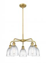 Innovations Lighting 516-5CR-BB-G442 - Brookfield - 5 Light - 24 inch - Brushed Brass - Chandelier