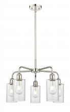 Innovations Lighting 516-5CR-PN-G804 - Clymer - 5 Light - 22 inch - Polished Nickel - Chandelier