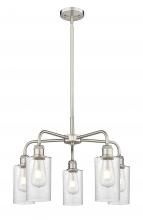 Innovations Lighting 516-5CR-SN-G804 - Clymer - 5 Light - 22 inch - Satin Nickel - Chandelier