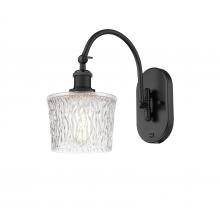 Innovations Lighting 518-1W-BK-G402 - Niagara - 1 Light - 7 inch - Matte Black - Sconce