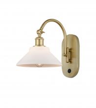 Innovations Lighting 518-1W-SG-G131 - Orwell - 1 Light - 8 inch - Satin Gold - Sconce