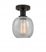 Innovations Lighting 616-1F-OB-G105 - Belfast - 1 Light - 6 inch - Oil Rubbed Bronze - Semi-Flush Mount