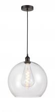 Innovations Lighting 616-1P-OB-G122-14 - Athens - 1 Light - 14 inch - Oil Rubbed Bronze - Cord hung - Pendant