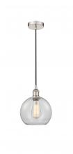 Innovations Lighting 616-1P-PN-G122-8 - Athens - 1 Light - 8 inch - Polished Nickel - Cord hung - Mini Pendant