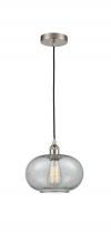 Innovations Lighting 616-1P-SN-G247 - Gorham - 1 Light - 10 inch - Brushed Satin Nickel - Cord hung - Mini Pendant