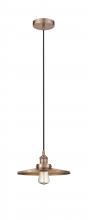 Innovations Lighting 616-1PH-AC-MFR-AC-12 - Appalachian - 1 Light - 12 inch - Antique Copper - Cord hung - Mini Pendant