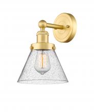 Innovations Lighting 616-1W-SG-G44 - Cone - 1 Light - 8 inch - Satin Gold - Sconce