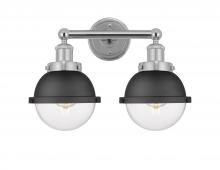 Innovations Lighting 616-2W-PC-HFS-62-BK - Edison - 2 Light - 16 inch - Polished Chrome - Bath Vanity Light