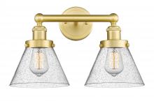 Innovations Lighting 616-2W-SG-G44 - Cone - 2 Light - 17 inch - Satin Gold - Bath Vanity Light