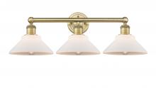 Innovations Lighting 616-3W-BB-G131 - Orwell - 3 Light - 26 inch - Brushed Brass - Bath Vanity Light