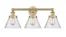 Innovations Lighting 616-3W-BB-G44 - Cone - 3 Light - 26 inch - Brushed Brass - Bath Vanity Light