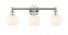 Innovations Lighting 616-3W-PN-G1217-6WV - White Venetian - 3 Light - 24 inch - Polished Nickel - Bath Vanity Light