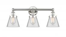 Innovations Lighting 616-3W-PN-G62 - Cone - 3 Light - 24 inch - Polished Nickel - Bath Vanity Light