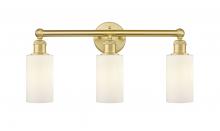 Innovations Lighting 616-3W-SG-G801 - Clymer - 3 Light - 22 inch - Satin Gold - Bath Vanity Light