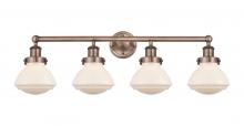 Innovations Lighting 616-4W-AC-G321 - Olean - 4 Light - 34 inch - Antique Copper - Bath Vanity Light