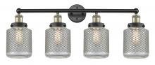 Innovations Lighting 616-4W-BAB-G262 - Stanton - 4 Light - 33 inch - Black Antique Brass - Bath Vanity Light