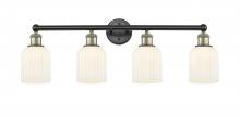 Innovations Lighting 616-4W-BAB-G559-5GWH - Bridal Veil - 4 Light - 32 inch - Black Antique Brass - Bath Vanity Light