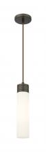 Innovations Lighting 617-1P-OB-G617-11WH - Boreas - 1 Light - 3 inch - Oil Rubbed Bronze - Cord Hung - Mini Pendant