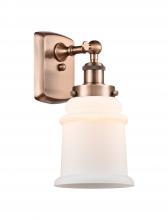 Innovations Lighting 916-1W-AC-G181 - Canton - 1 Light - 6 inch - Antique Copper - Sconce