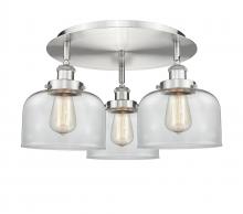 Innovations Lighting 916-3C-SN-G72 - Cone - 3 Light - 20 inch - Satin Nickel - Flush Mount