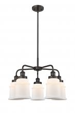 Innovations Lighting 916-5CR-OB-G181 - Canton - 5 Light - 25 inch - Oil Rubbed Bronze - Chandelier