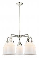 Innovations Lighting 916-5CR-PN-G181 - Canton - 5 Light - 25 inch - Polished Nickel - Chandelier