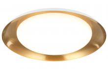 Matteo Lighting M12215WHAG - Lalonde Ceiling Mount