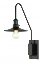 Matteo Lighting S01511BKBK - Bingrahm Wall Sconce