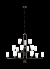 Generation Lighting 3128915-710 - Franport Fifteen Light Chandelier